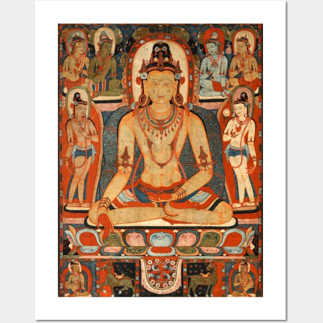 The Jina Buddha Ratnasambhava Wall Art by AlexMir